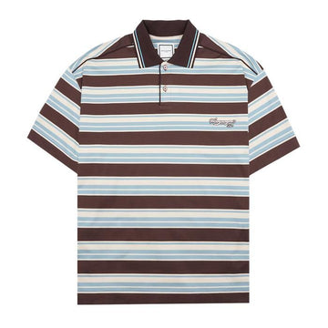 Wooyoungmi Striped Polo T-Shirt 154525220