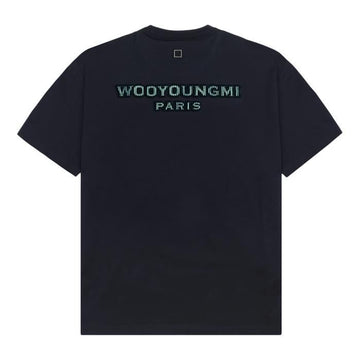 WOOYOUNGMI W261TS09 704N タフ刺繍バックロゴ半袖Tシャツ 154525217