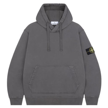 Stone Island Organic Cotton Fleece Hooded Sweatshirt 154525184