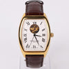 Fredrique Constant Gold-Plated Open Heart Leather Men's Watch 154839622 [P]