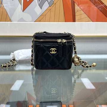 CHANEL Gold Ball Vanity Square Mini Bag AP1447 125336868