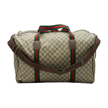 Gucci Beige Soft GG Supreme Web Large Duffle Bag 760152 154847620