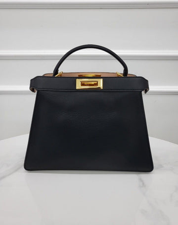 Fendi Peekaboo ISeeU Medium Black 8BN321 154850169