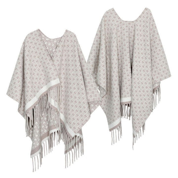 SALVATORE FERRAGAMO Capes 32 0959 0779387 Monogram Wende-Cape für Damen 151330668