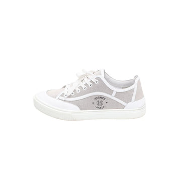 Hermes Leather Canvas Get Men's Sneakers 46447798 154854093