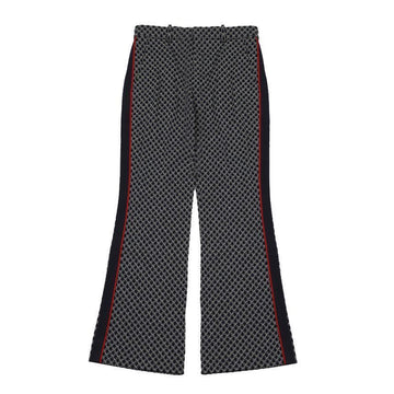 Gucci Scratch GG Logo Print Cropped Flare Pants 609700-ZAC6I-4447 154854666