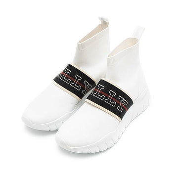 BALLY [スクラッチ] T 07 ロゴ ソックス スニーカー 154854144