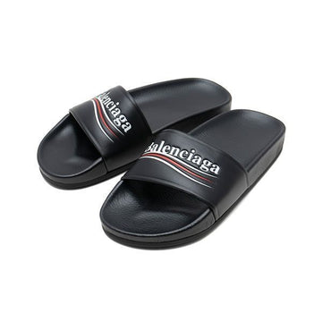 BALENCIAGA ブラックウェーブロゴサンダル 517236-WAM00-1091 154854314