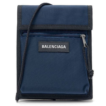Balenciaga Explorer Pouch Nylon Strap Small Crossbody Bag 154854323