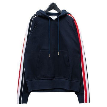 Thom Browne Striped Hoodie T-Shirt 154854293