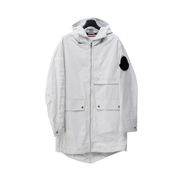 Moncler Hooded Jacket with Logo Sleeve 154854545