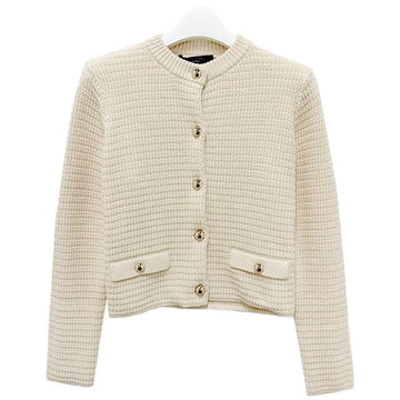MAXMARA 26SS ウィークエンド VODKA リンク ステッチ クロップ カーディガン エクリュ (2615341041600 001) 154857712