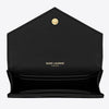 Saint Laurent Cassandra Matelassé Envelope Wallet 414404 BOW01 1000 154860975 [P]