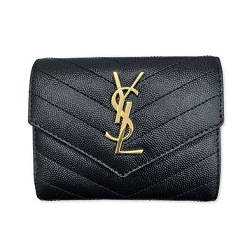 SAINT LAURENT カサンドラ マトラッセ レディース 財布 403943 BOW01 1000 154861002