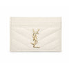 Saint Laurent Cassandra Matelassé Card Holder 423291 BOW01 9207 154861004 [P]