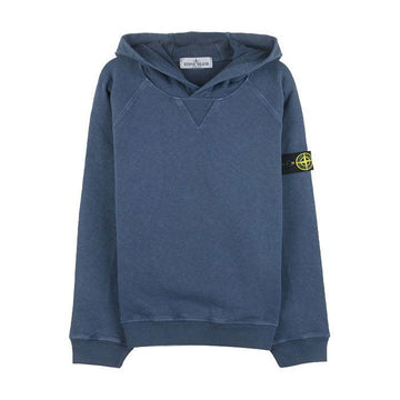 Stone Island Kids Cotton Hooded T-Shirt 154861017
