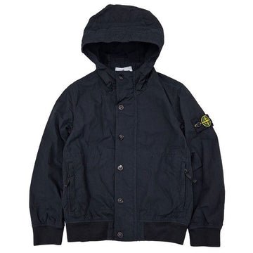 STONE ISLAND Junior Crinkle Hooded Wind Jacket 154861027