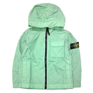 STONE ISLAND キッズワッペンウインドブレーカーフードジャケット 154861032