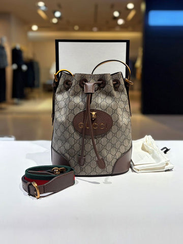 Gucci Supreme Neo Bucket Shoulder Bag 473875 154861278