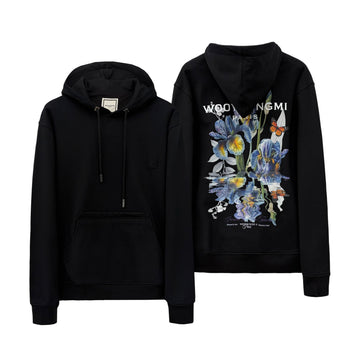 Wooyoungmi Hooded T-shirt with Floral Back Logo 26SS 154861981
