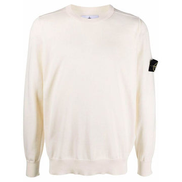 Stone Island Stone Wappen Round Knit Ivory 7615540B2 V0099 52683334