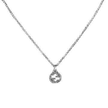 Gucci Interlocking Necklace 455535 G Pendant 127478659