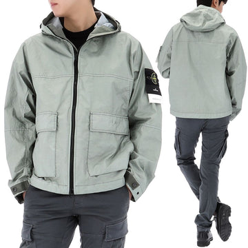 Stone Island 3L Membrana Hooded Zip Jacket 154862378