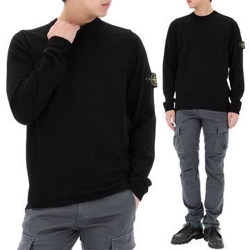 Stone Island Cotton Knit with Patch 26SS L1S155100062 S00B9 V0029 154862742