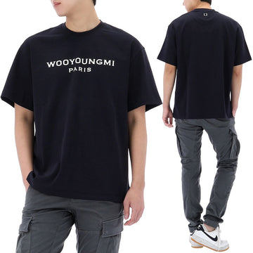 WOOYOUNGMI フロントロゴ半袖Tシャツ 154863402