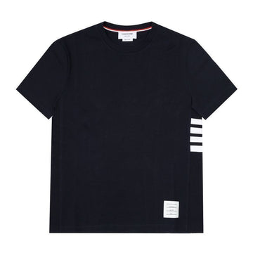 THOM BROWNE Kurzarm MJS123A 00050 415 4-Bahnen Streifen Herren T-Shirt 150691479