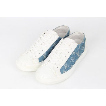 Louis Vuitton Denim Trocadero Sneakers 5 154893318