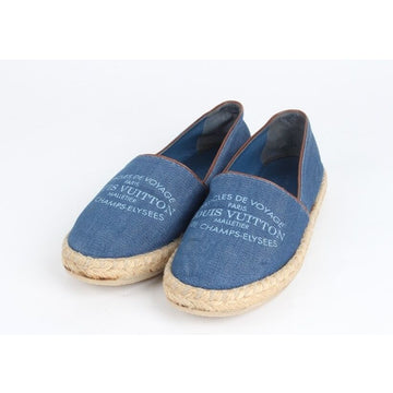 Louis Vuitton Canvas Espadrille Blue 37 (240) 154893342
