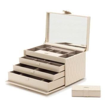 Wolf Large Faux Leather Jewelry Box 147677689