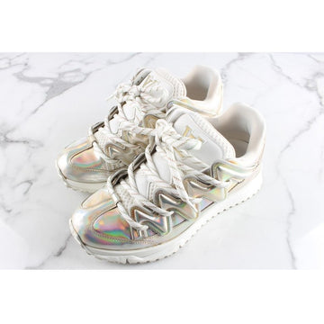 Louis Vuitton Metallic Zigzag Leather Sneakers 6 (250) 154935171