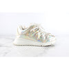 Louis Vuitton Metallic Zigzag Leather Sneakers 6 (250) 154935171 [P]