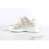 Louis Vuitton Metallic Zigzag Leather Sneakers 6 (250) 154935171 [P]