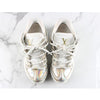 Louis Vuitton Metallic Zigzag Leather Sneakers 6 (250) 154935171 [P]