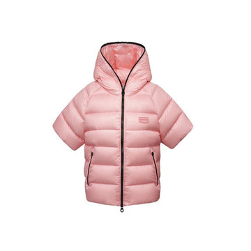DUVETICA 25FW SADALMELIK Half Sleeve Hooded Padding Jacket Light Pink VDDH01225K0001 COL 149435971
