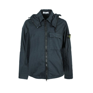 STONE ISLAND ストーンワッペンパッチフードジップジャケット ネイビー 7715114WN V0120 150263131
