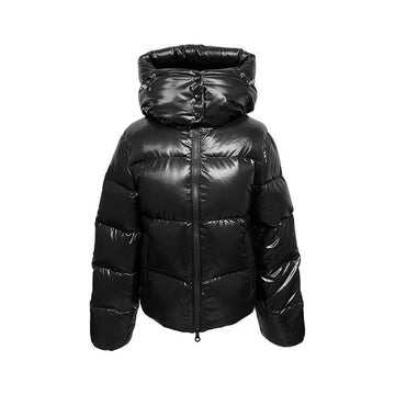 DUVETICA DIADEMA Logo-Patch Steppjacke Schwarz VDDJ30946K0001 BKS 149435939