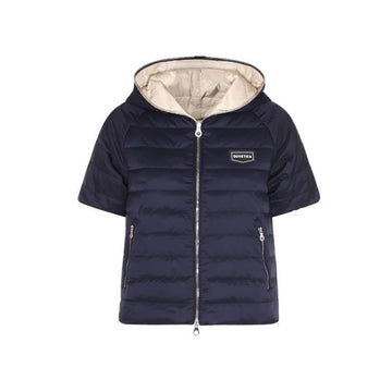 DUVETICA VERNIA Half Sleeve Padded Jacket Navy VDDH90131K0001 NYS 149435933