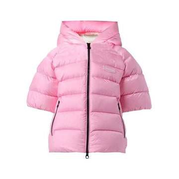 DUVETICA 25FW SADAMELIK Half Sleeve Hooded Padding Jacket Pink VDDH15135K0001 PKL 149435925