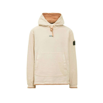 Stone Island Stone Shadow Project Wappen Back Logo Fleece Hoodie Beige 77196012A V2073 150263089