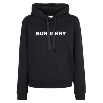 BURBERRY ロゴプリントフーディ ブラック 8054386 124399517