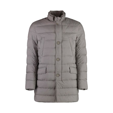 Herno IL CAPPOTTO Button-Up Padded Jacket Gray 12456Z 9406 149318493