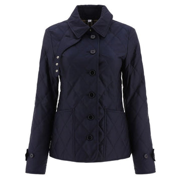 BURBERRY 24FW FERNEIGH Diamond Quilted Thermal Jacket Midnight 8049867 124399494