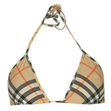 Burberry 24FW Check Pattern Swim Top Sand 8087604 124399485