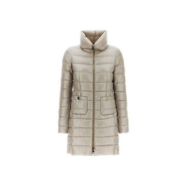 HERNO MARIA ハイネック ライトパディング ベージュグレー 12017Z 9402 149318466