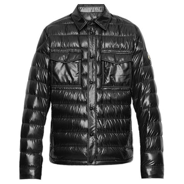 MONCLER CHAMBLY Logo-Patch Daunenjacke Schwarz 1G000 03 59885 999 144632219