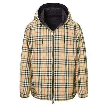 BURBERRY Reversible Vintage Check Jacket Archive Beige Black 8027097 124399448